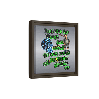 og - framed canvas art (brushed nickel)