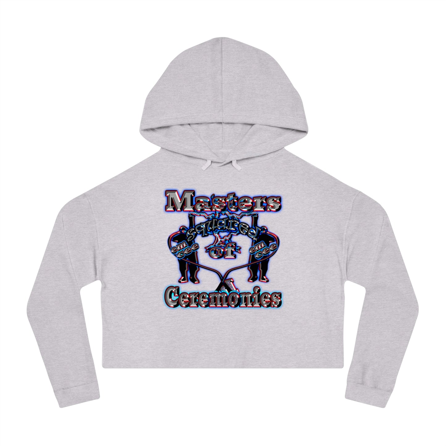 em cee squared - Women’s Cropped Hooded Sweatshirt