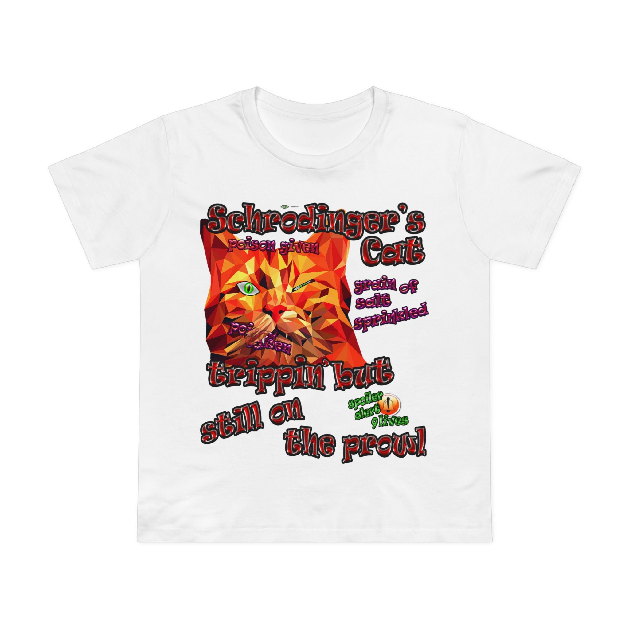 schrodinger's cat - Women’s Maple Tee