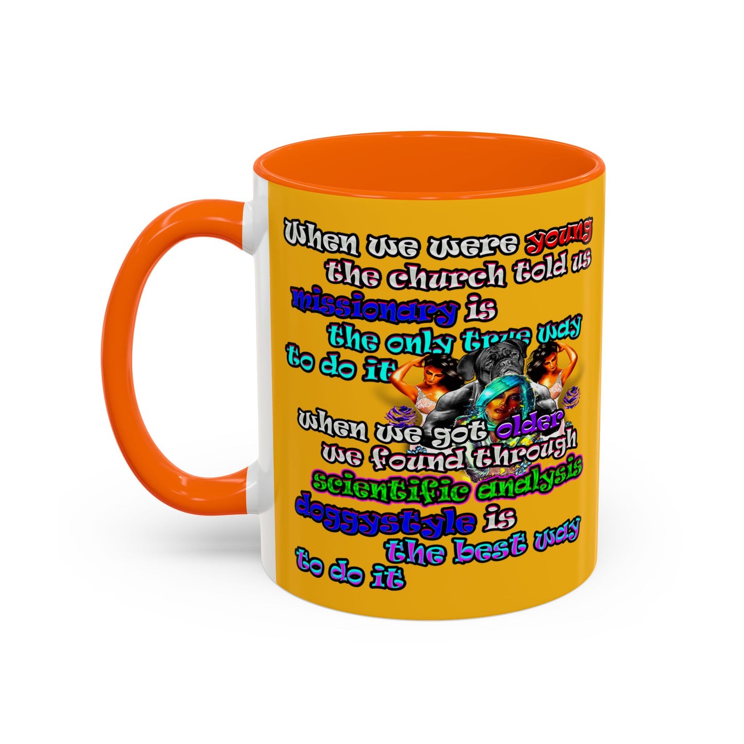 doggystyle - Accent Mug (yellow)