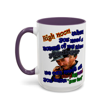 high noon - Accent Mug (white)