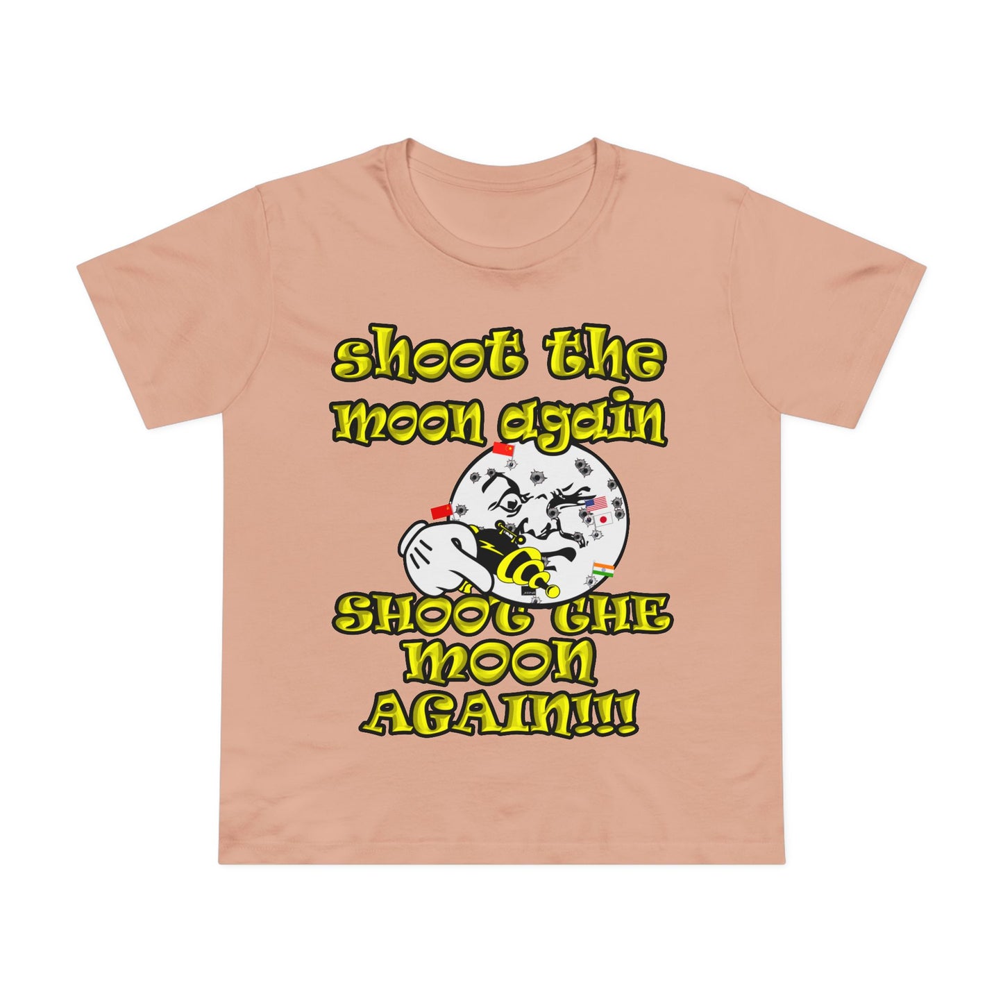 shoot the moon again - Women’s Maple Tee