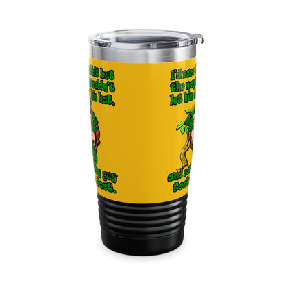 turtle race - Ringneck Tumbler, 20oz (yellow)