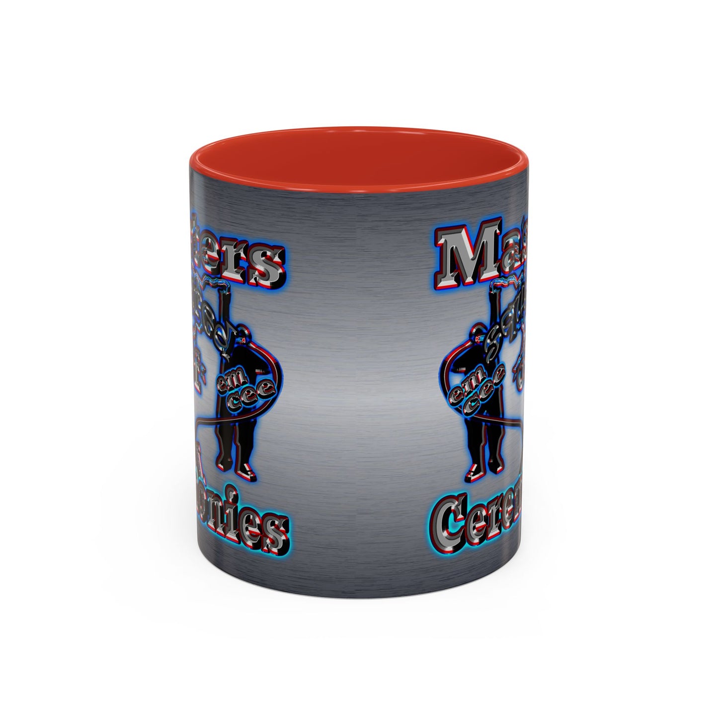 em cee squared - Accent Mug (brushed nickel)