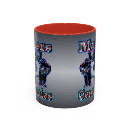 em cee squared - Accent Mug (brushed nickel)