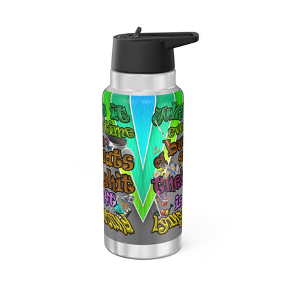 the bum's shit - Gator Tumbler, 32oz (rainbow split)