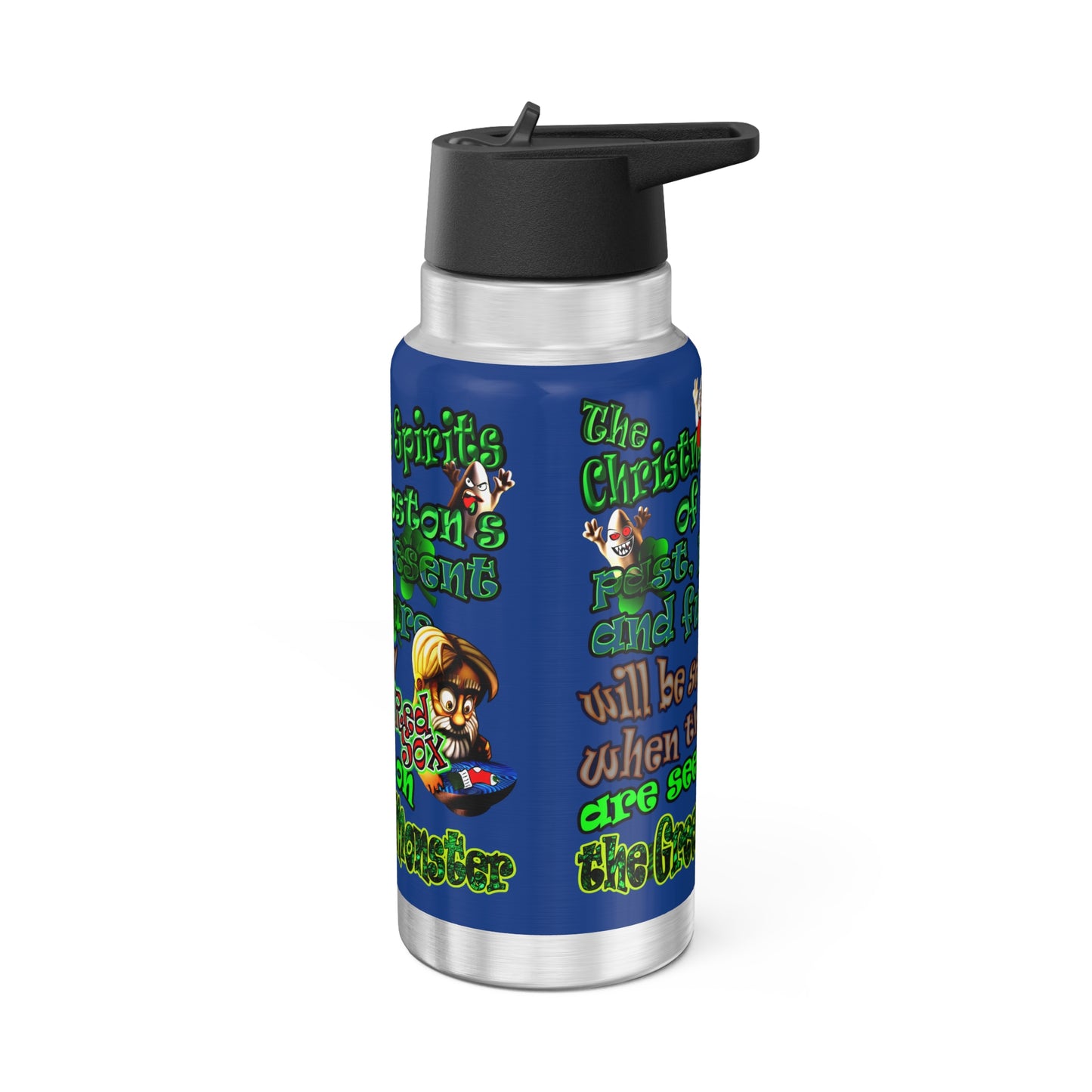 christmas spirits of boston - Gator Tumbler, 32oz (dark blue)