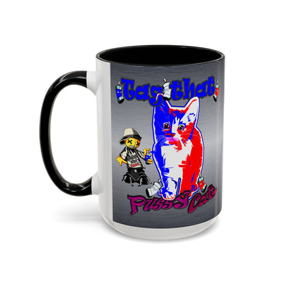 tag that - Accent Mug (brushed nickel)