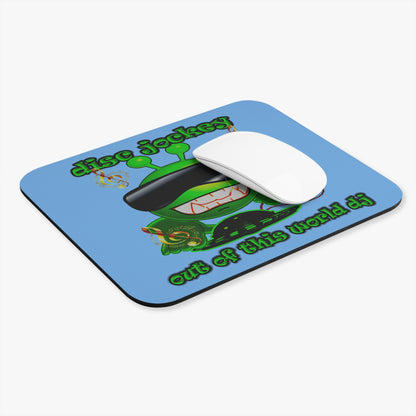 disc jockey - Mouse Pad (Rectangle) (light blue)