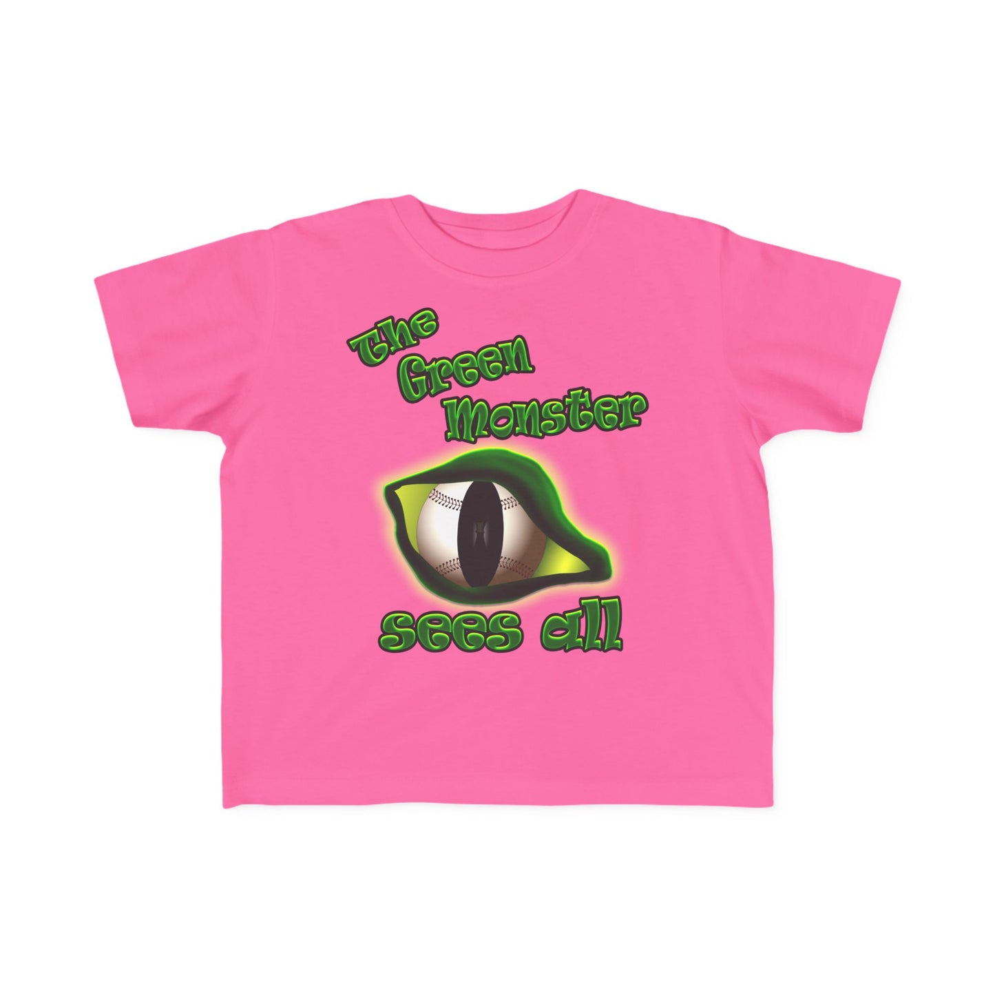 green monster - Toddler's Fine Jersey Tee