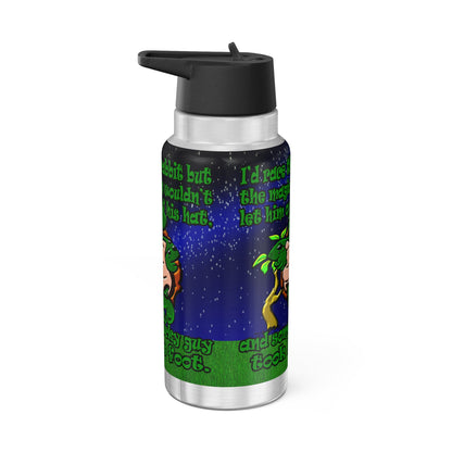 turtle race - Gator Tumbler, 32oz  ('snoops' background)