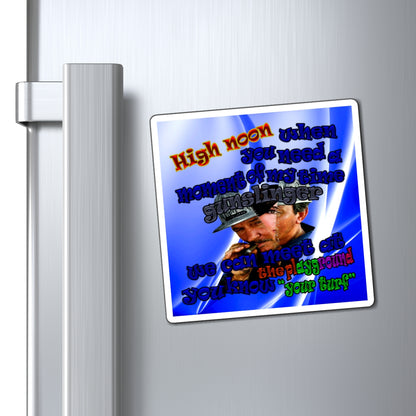 high noon - Magnets - (blue-white wave)