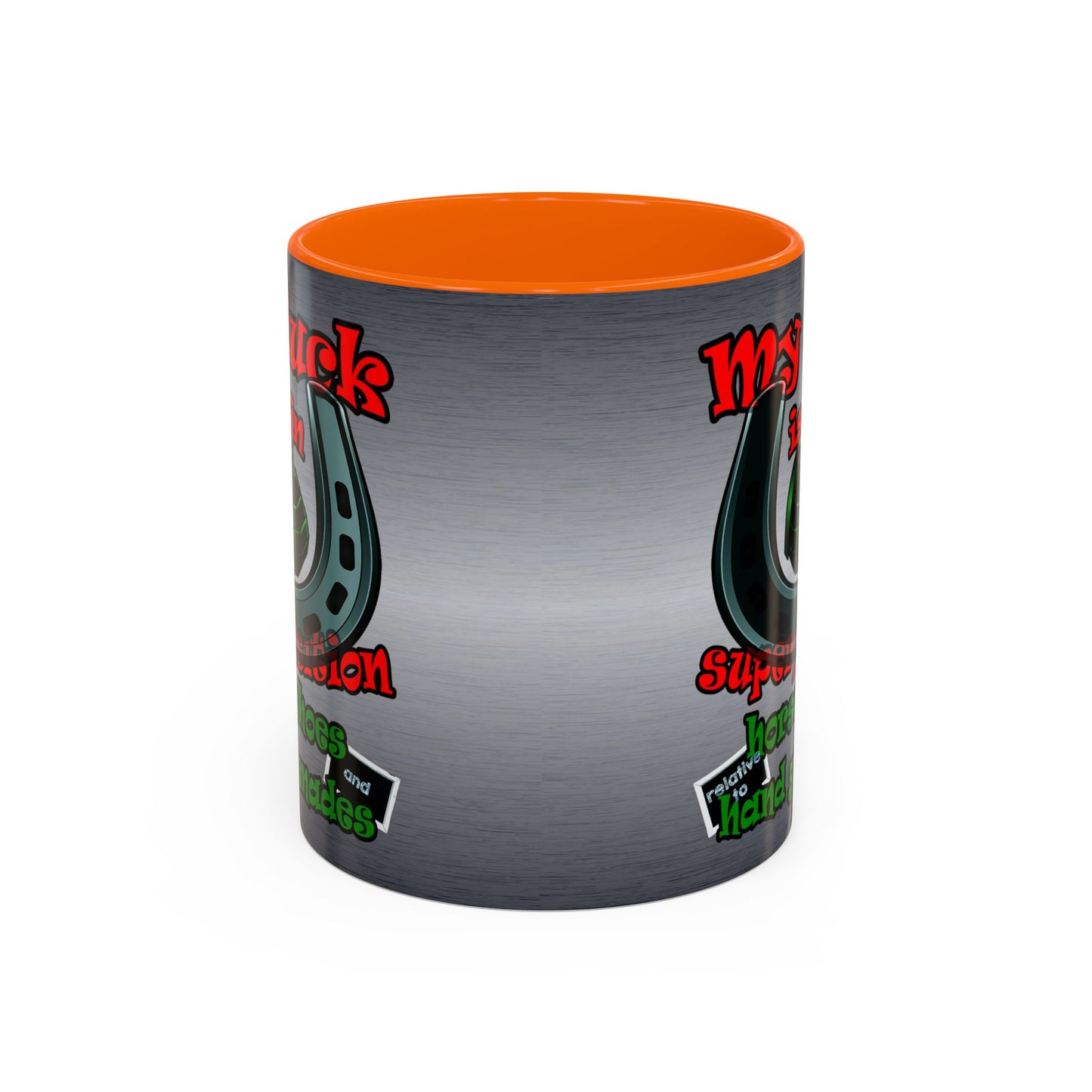 my luck - Accent Mug (brushed nickel)