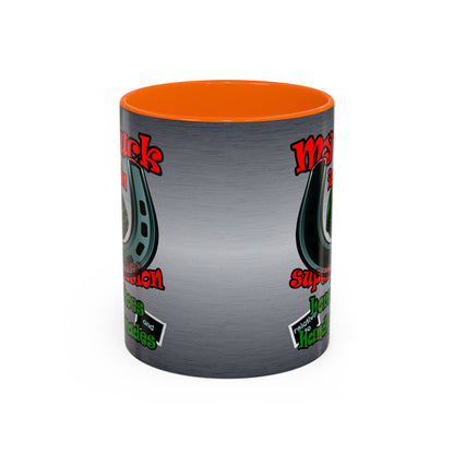 my luck - Accent Mug (brushed nickel)