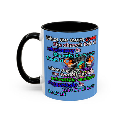 doggystyle - Accent Mug (light blue)