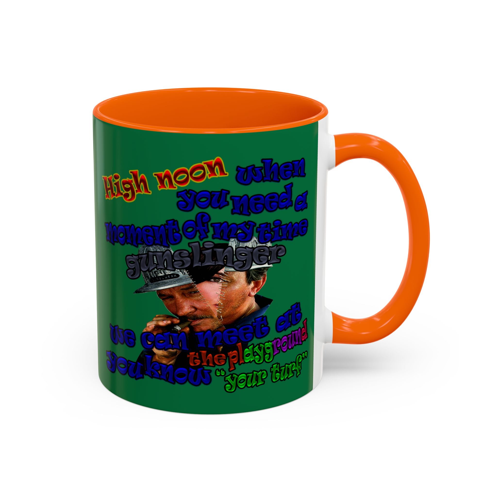 high noon - Accent Mug (dark green)