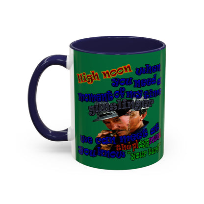 high noon - Accent Mug (dark green)