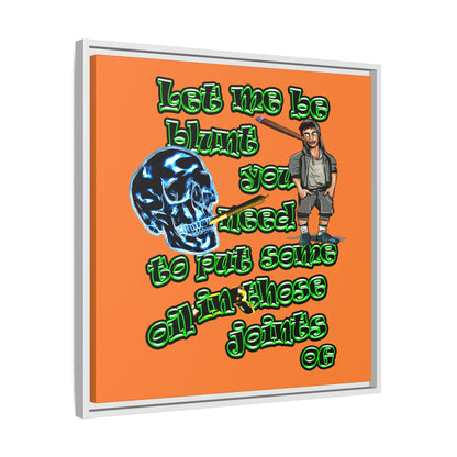 og - framed canvas art (crusta)