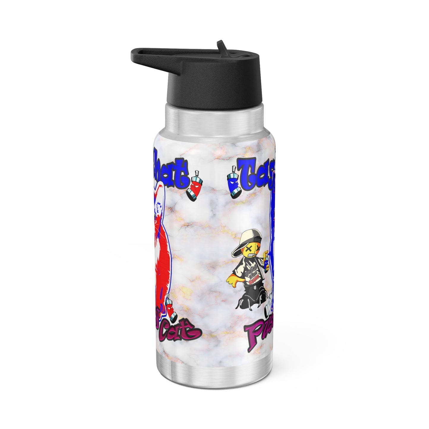 tag that - Gator Tumbler, 32oz  (white marble)
