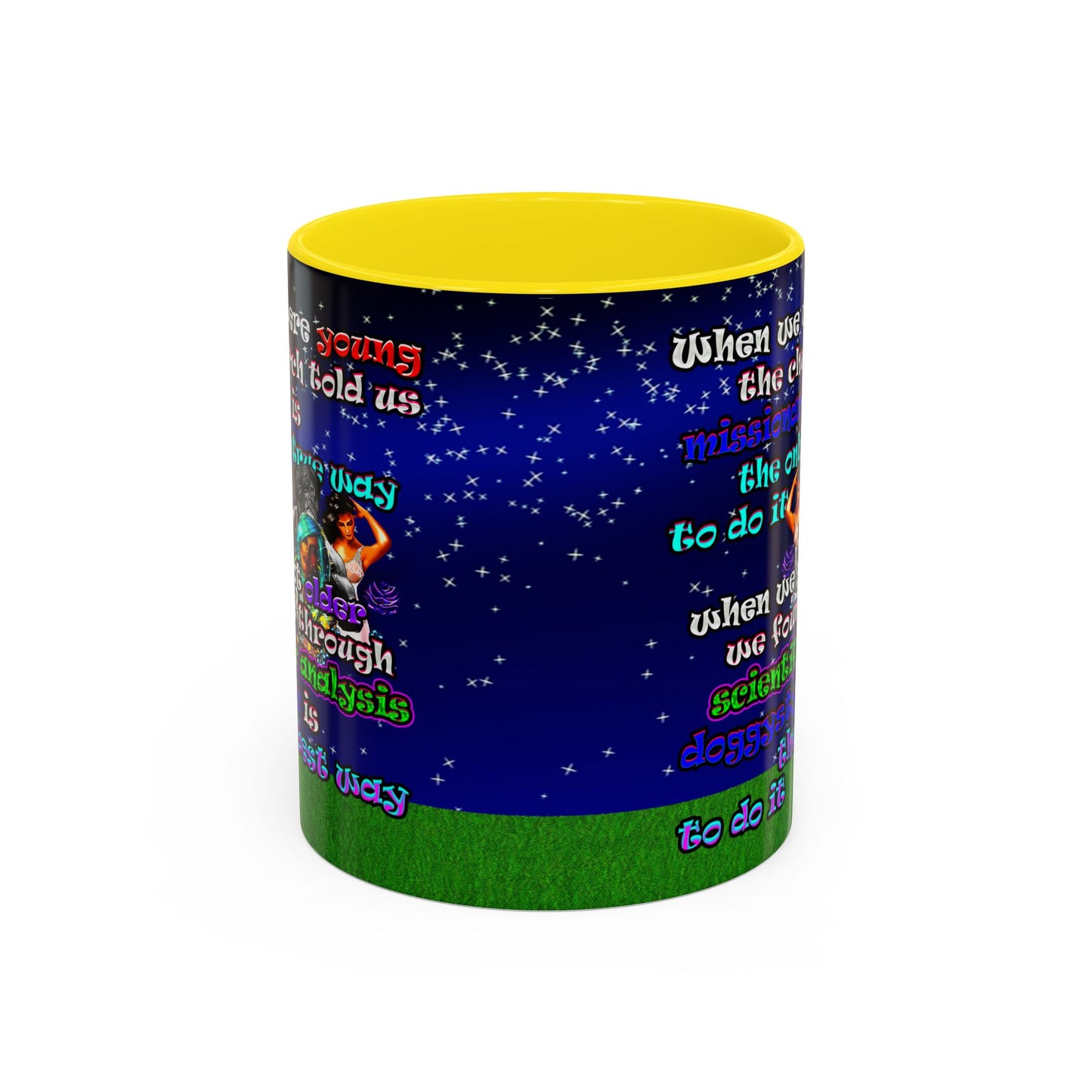 doggystyle - Accent Mug ('snoops' background)