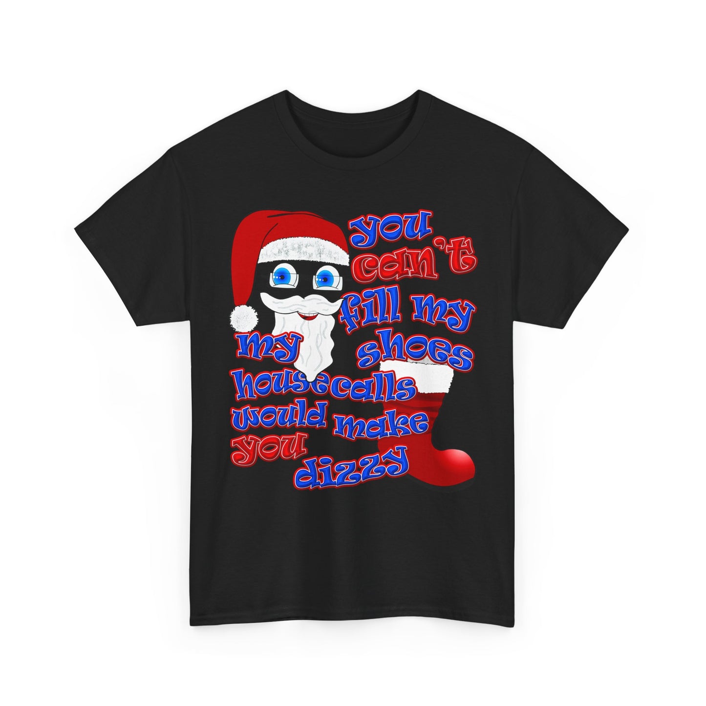 santa's shoes - Unisex Heavy Cotton Tee