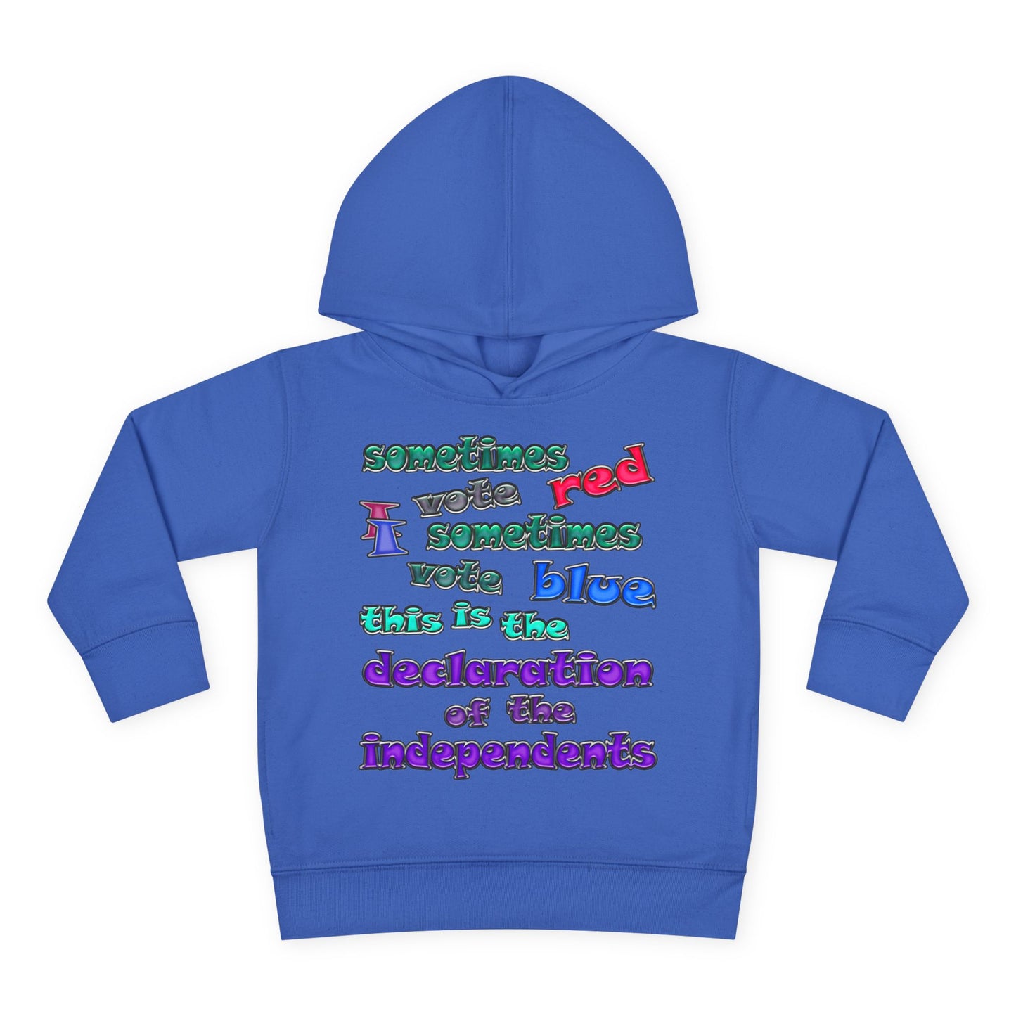 declaration of the independents - Toddler Pullover Fleece Hoodie