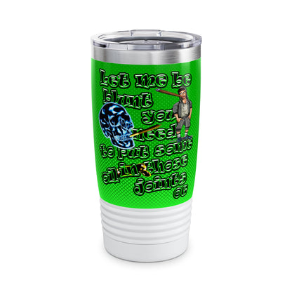 og - Ringneck Tumbler, 20oz (logo green)