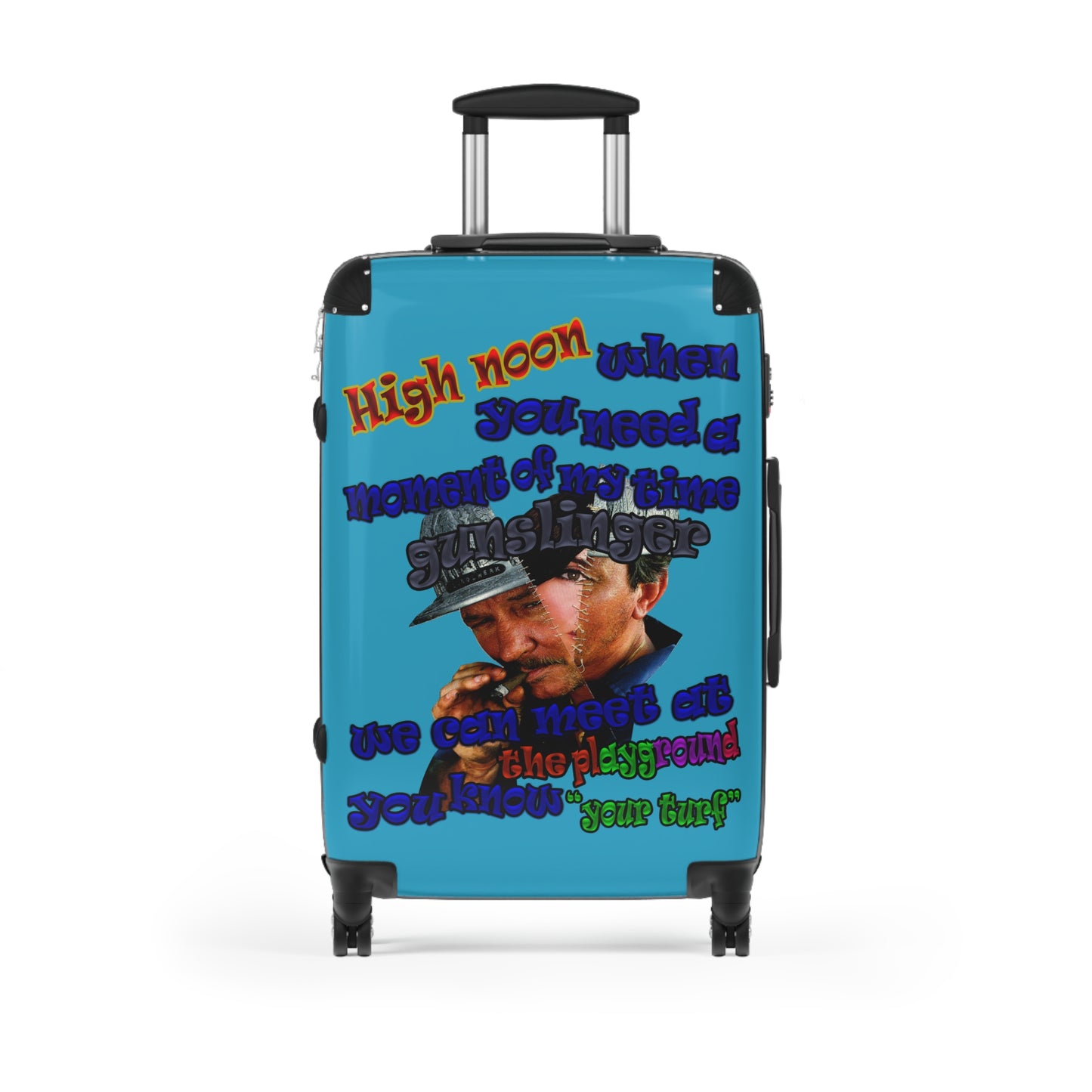 high noon - Suitcase (turquoise)