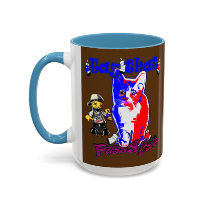 tag that - Accent Mug (brown)