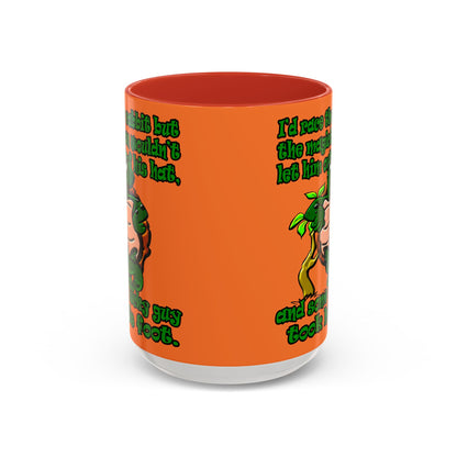 turtle race - Accent Mug (crusta)
