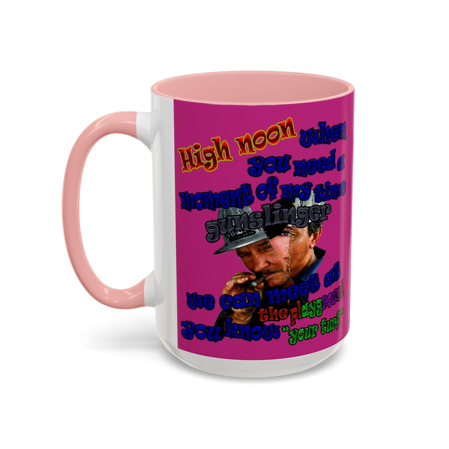 high noon - Accent Mug (pink)