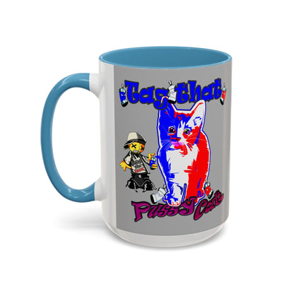 tag that - Accent Mug (light grey)
