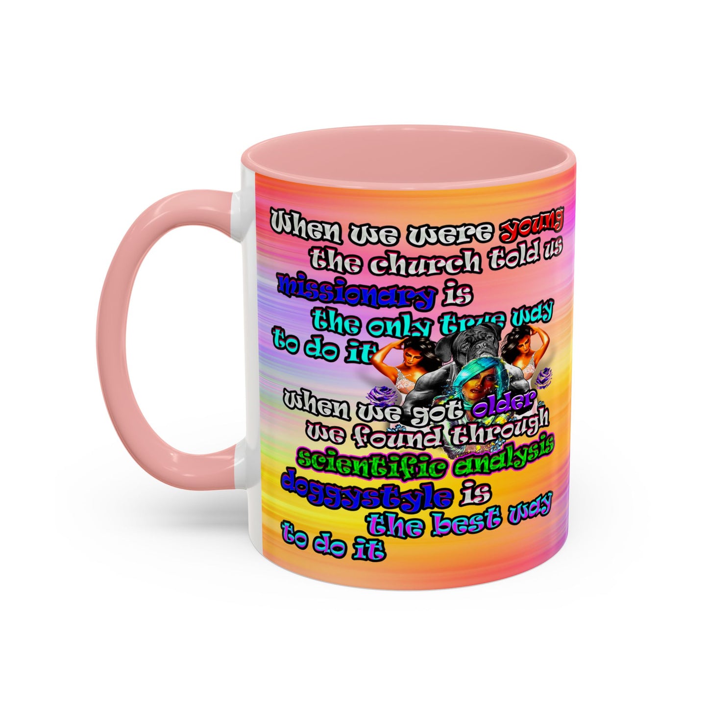 doggystyle - Accent Mug (color blur)