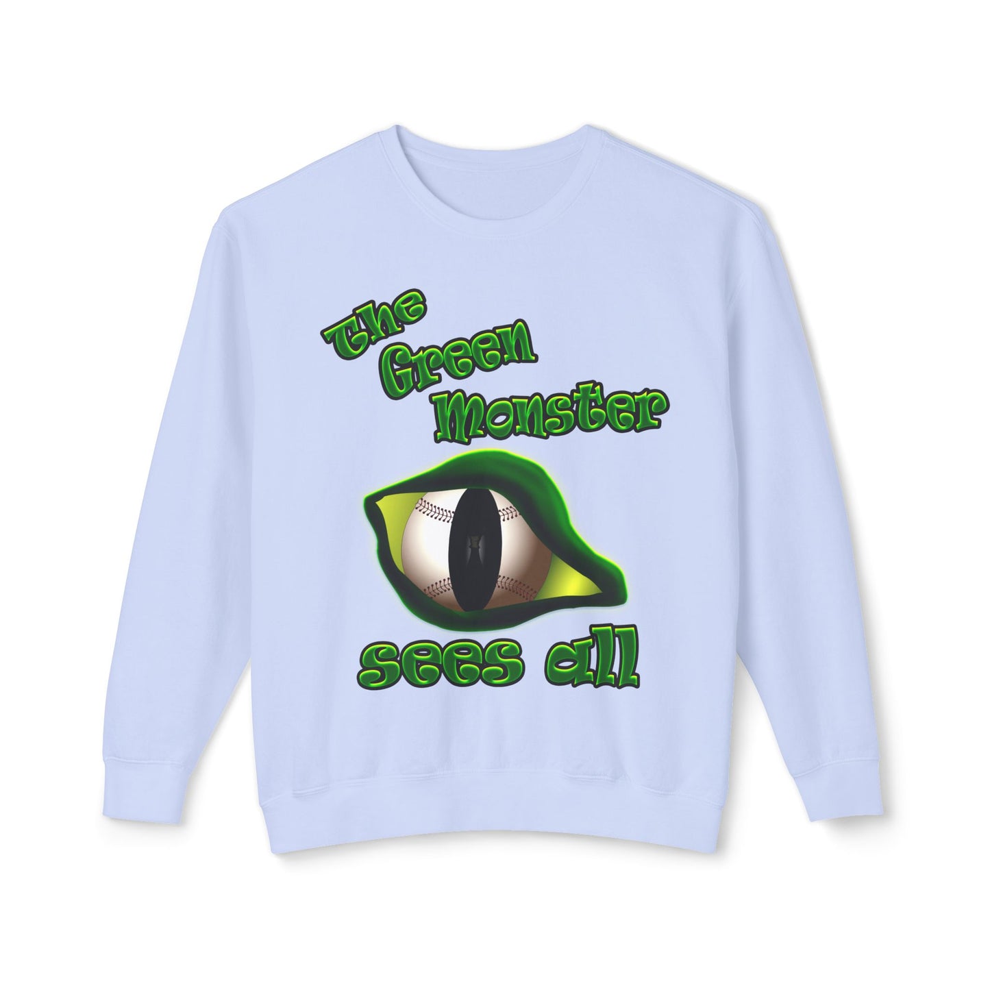 green monster - Unisex Lightweight Crewneck Sweatshirt