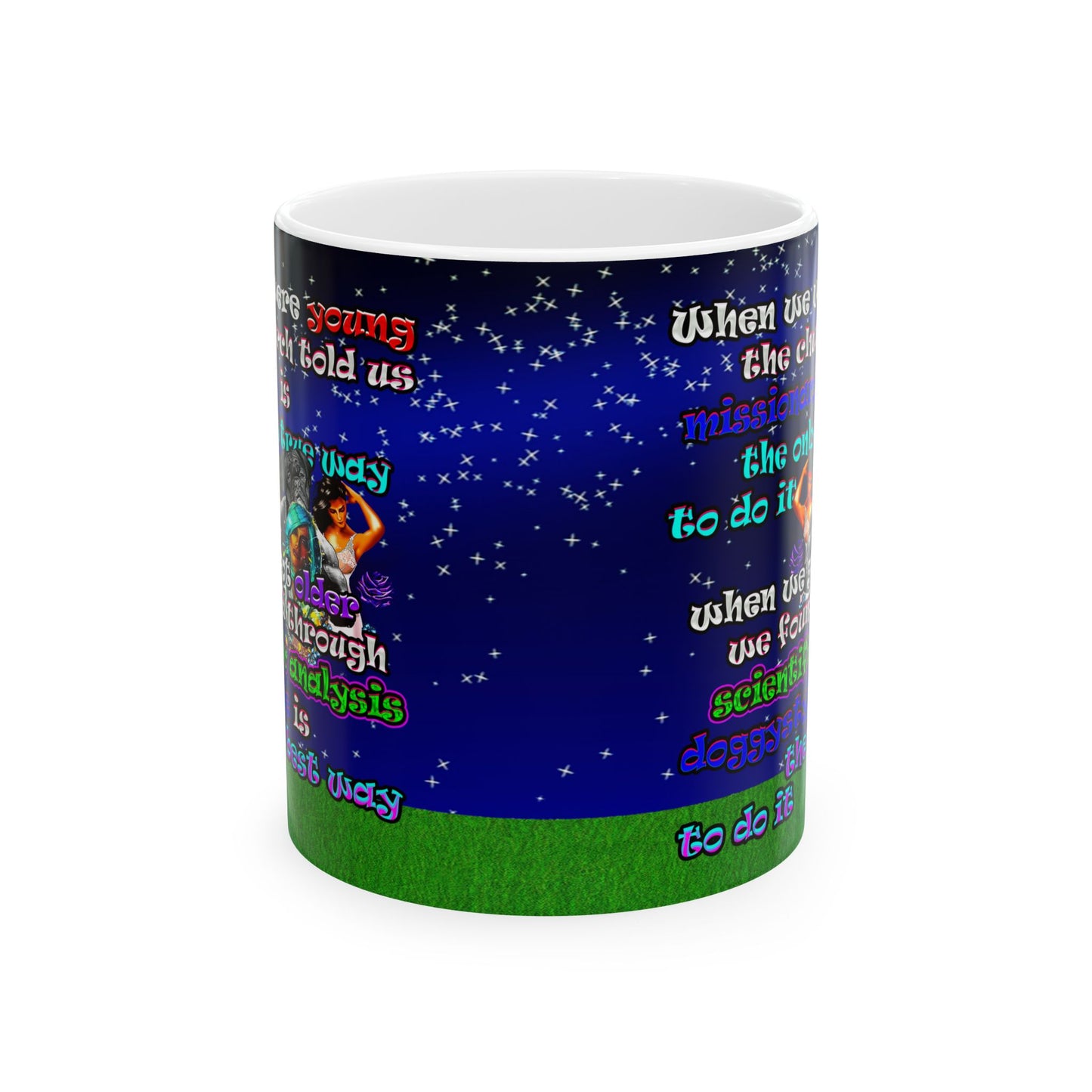 doggystyle - White Mug ('snoops' background)