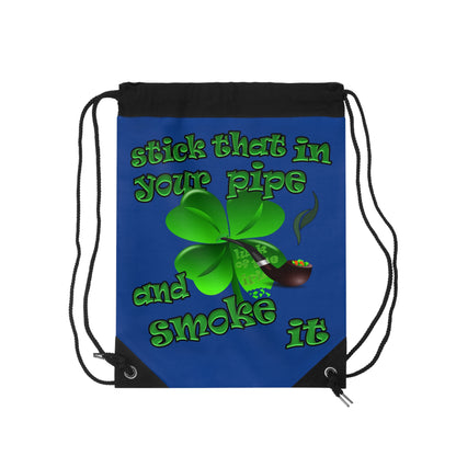 celtics logo - Drawstring Bag (dark blue)