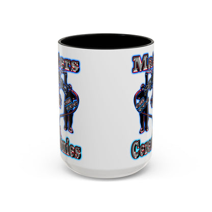 em cee squared - Accent Mug (white)