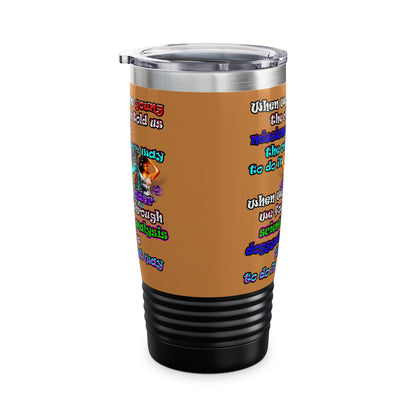 doggystyle - Ringneck Tumbler, 20oz (light brown)