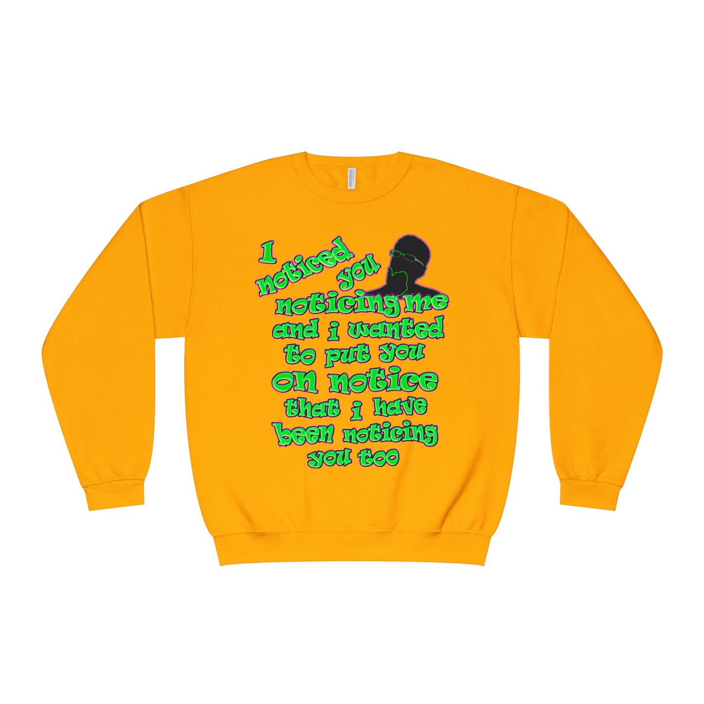 noticed you noticing - Unisex NuBlend® Crewneck Sweatshirt