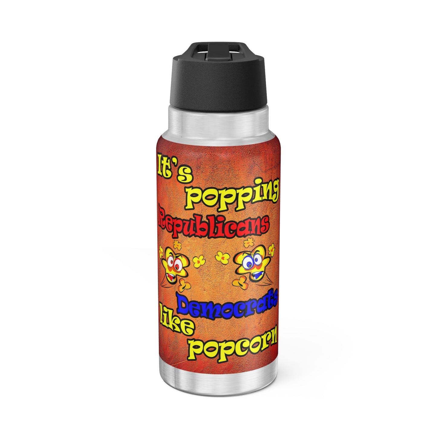 popping like popcorn - Gator Tumbler, 32oz  (burnt orange)