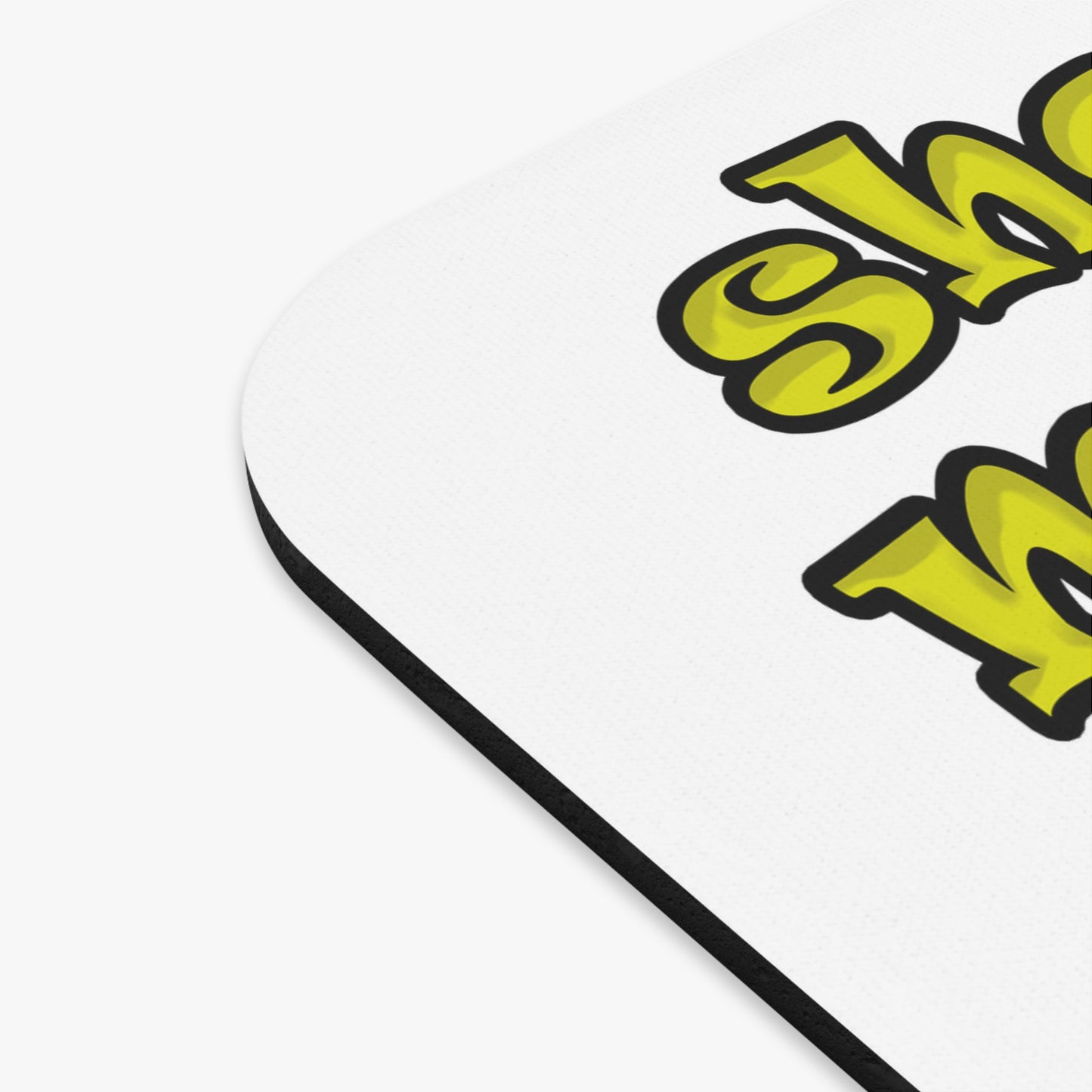 shoot the moon again - Mouse Pad (Rectangle) (white)