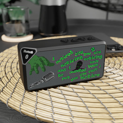 noticed you noticing - Jabba Bluetooth Speaker (dark grey)