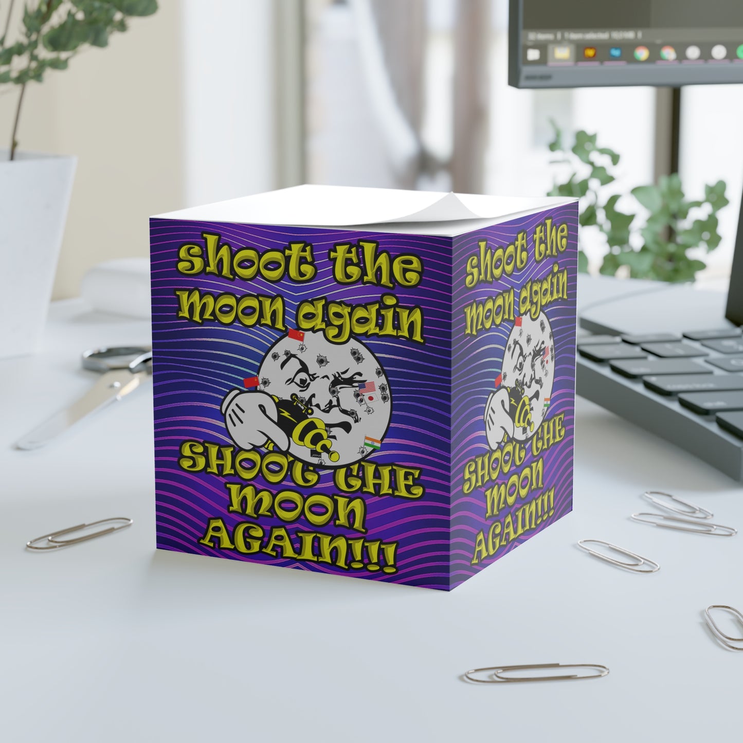 shoot the moon again - note cube (purple wave)