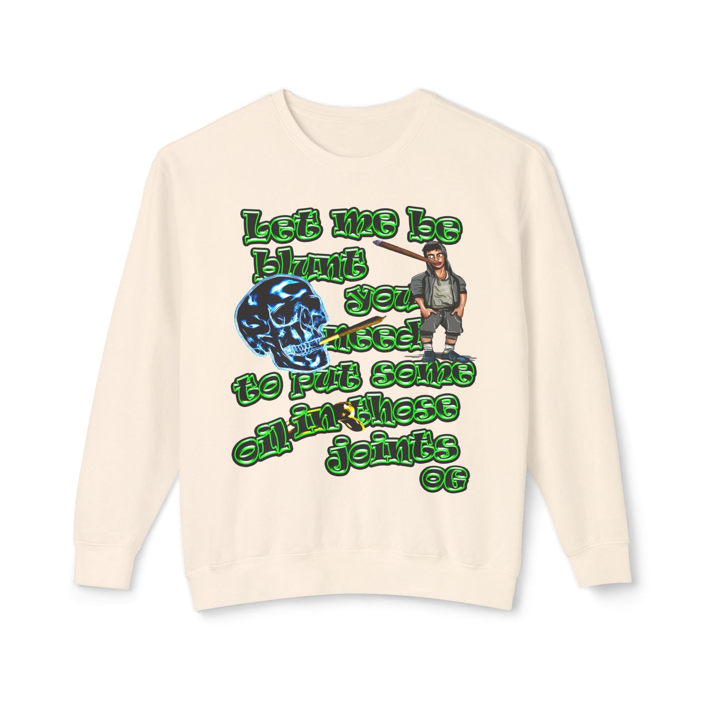 og - Unisex Lightweight Crewneck Sweatshirt