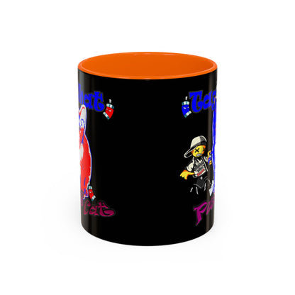 tag that - Accent Mug (black)