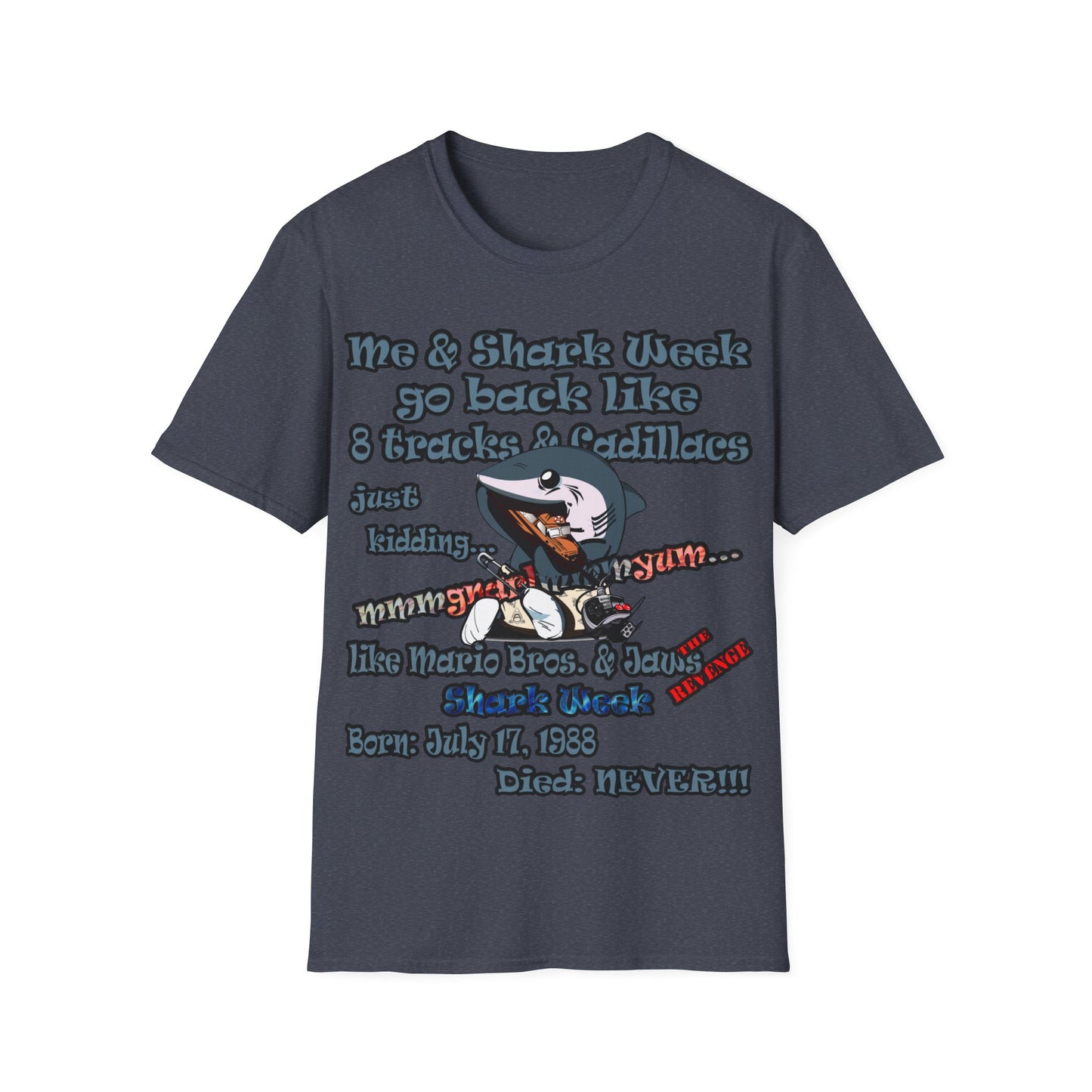 shark week - Unisex Softstyle T-Shirt