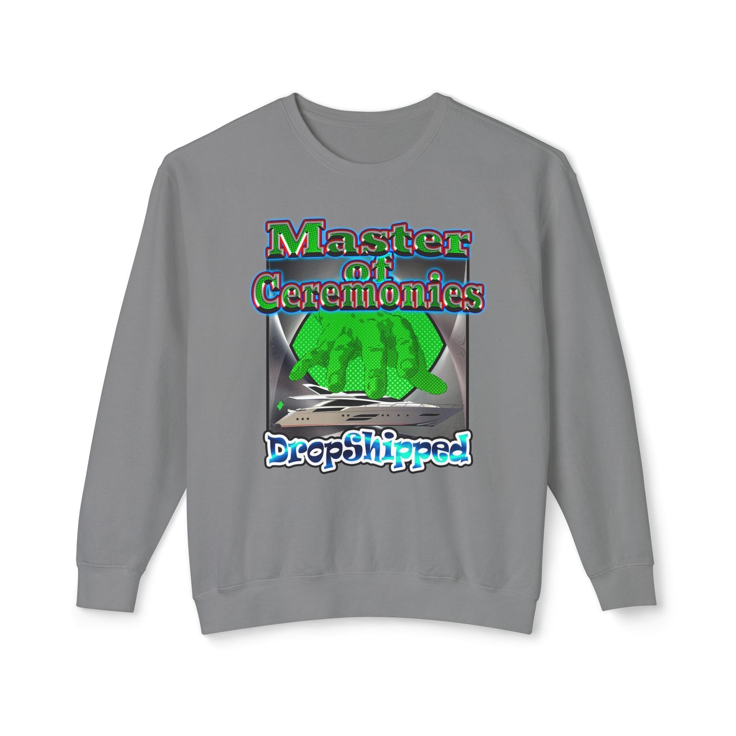logo - Unisex Lightweight Crewneck Sweatshirt