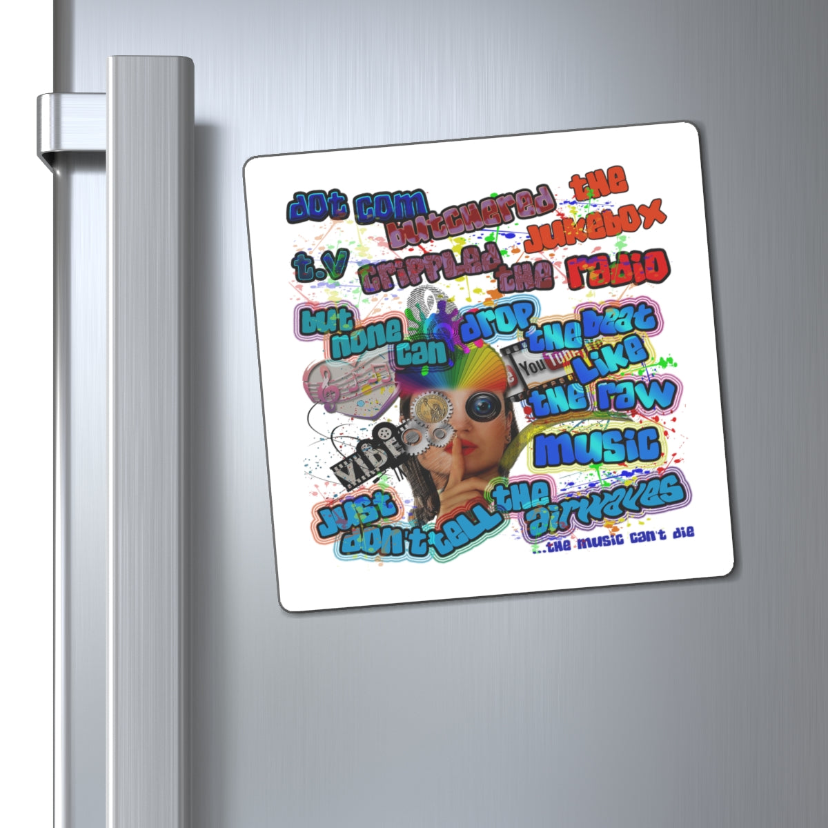 drop the beat - Magnets - (white)