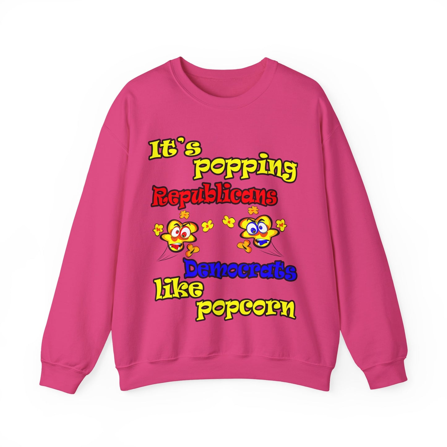 popping like popcorn - Unisex Heavy Blend™ Crewneck Sweatshirt