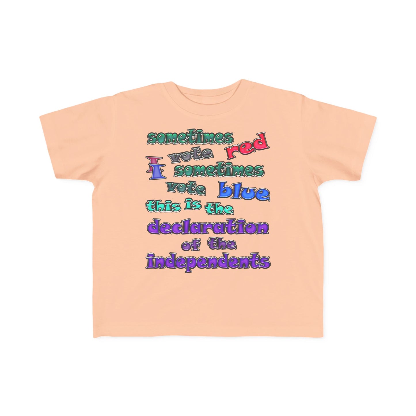 irrelevant - Toddler's Fine Jersey Tee